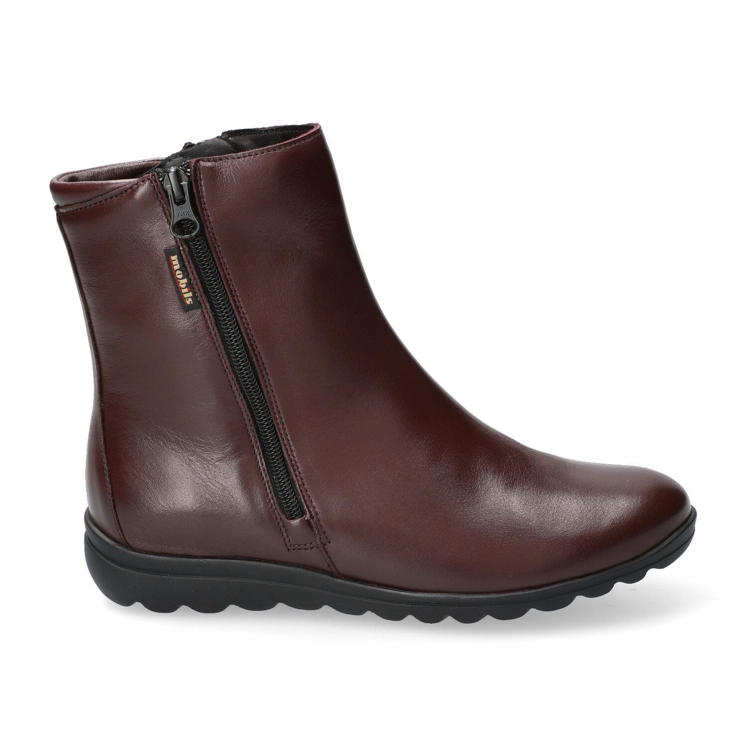 bottines femme modèle Noelyne bordeaux - Mephisto